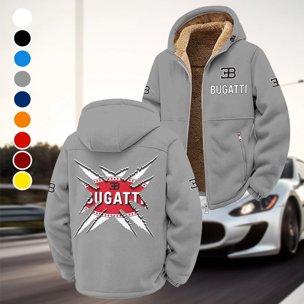 Million-Dollar Car Winter Fleece Jacket, Essential Winter Warmth HVN1450BU - Grey