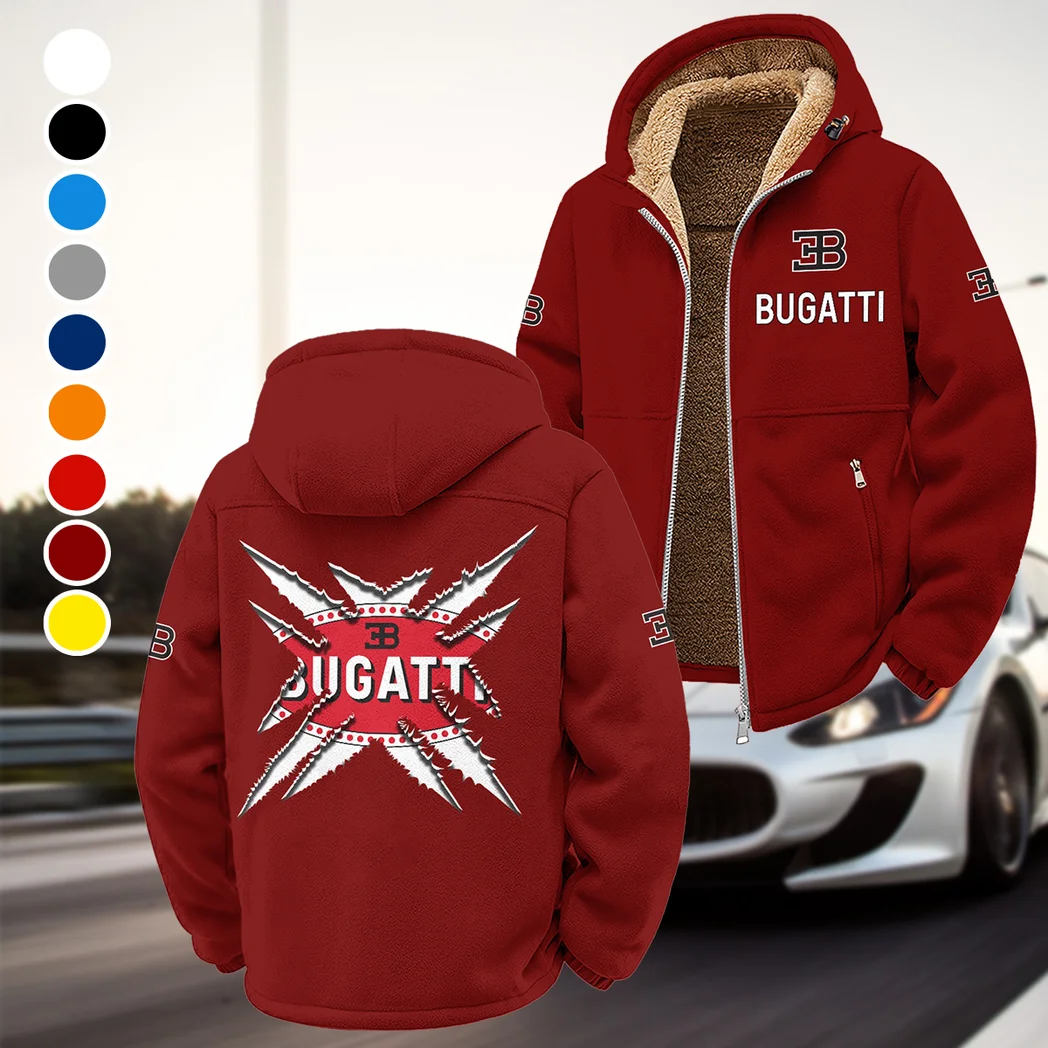 Million-Dollar Car Winter Fleece Jacket, Essential Winter Warmth HVN1450BU - Wine