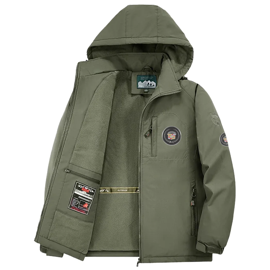 Elegant Ride Hoodie Fleece Windbreaker Jacket, Weather-Guard Fleece HVN1450CA - Green - Image 3