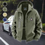 Elegant Ride Hoodie Fleece Windbreaker Jacket, Weather-Guard Fleece HVN1450CA - Green