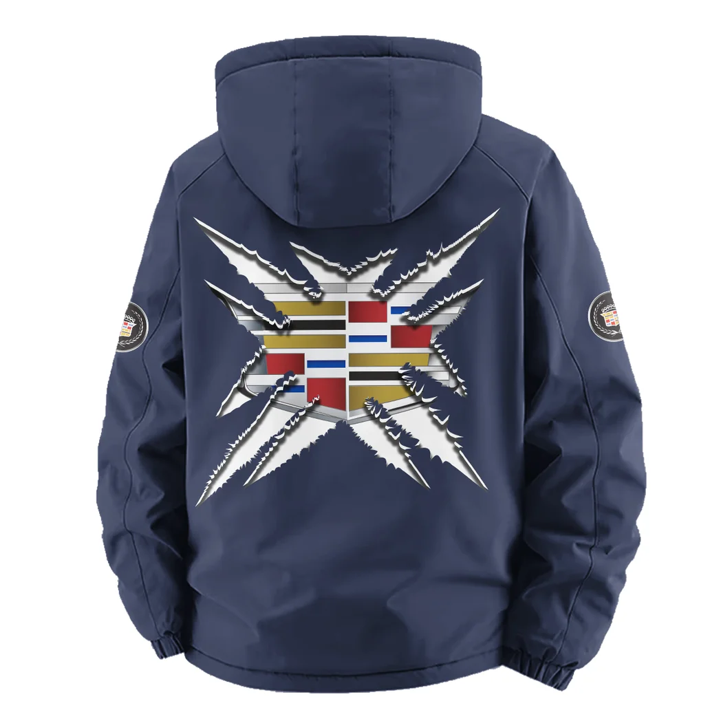 Elegant Ride Hoodie Fleece Windbreaker Jacket, Weather-Guard Fleece HVN1450CA - Navy - Image 4