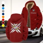 Elegant Ride Hoodie Winter Fleece Jacket, Superior Thermal Protection HVN1450CA - Wine
