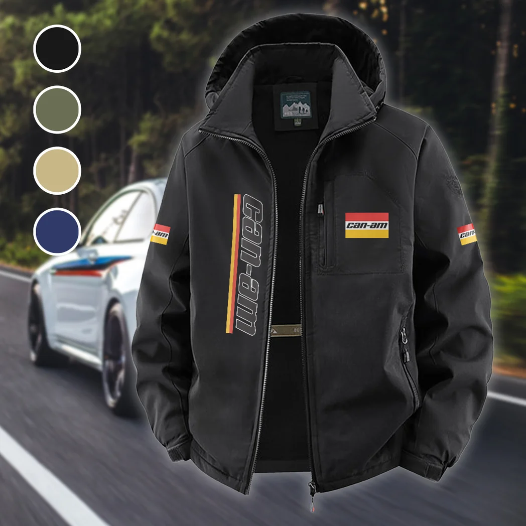 Racing Bike Fleece Windbreaker Jacket, Thermal Wind-Deflector HVN1450CA - Black