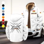 Racing Bike Winter Fleece Jacket, Heavy-Duty Cold Fleece HVN1450CA - White