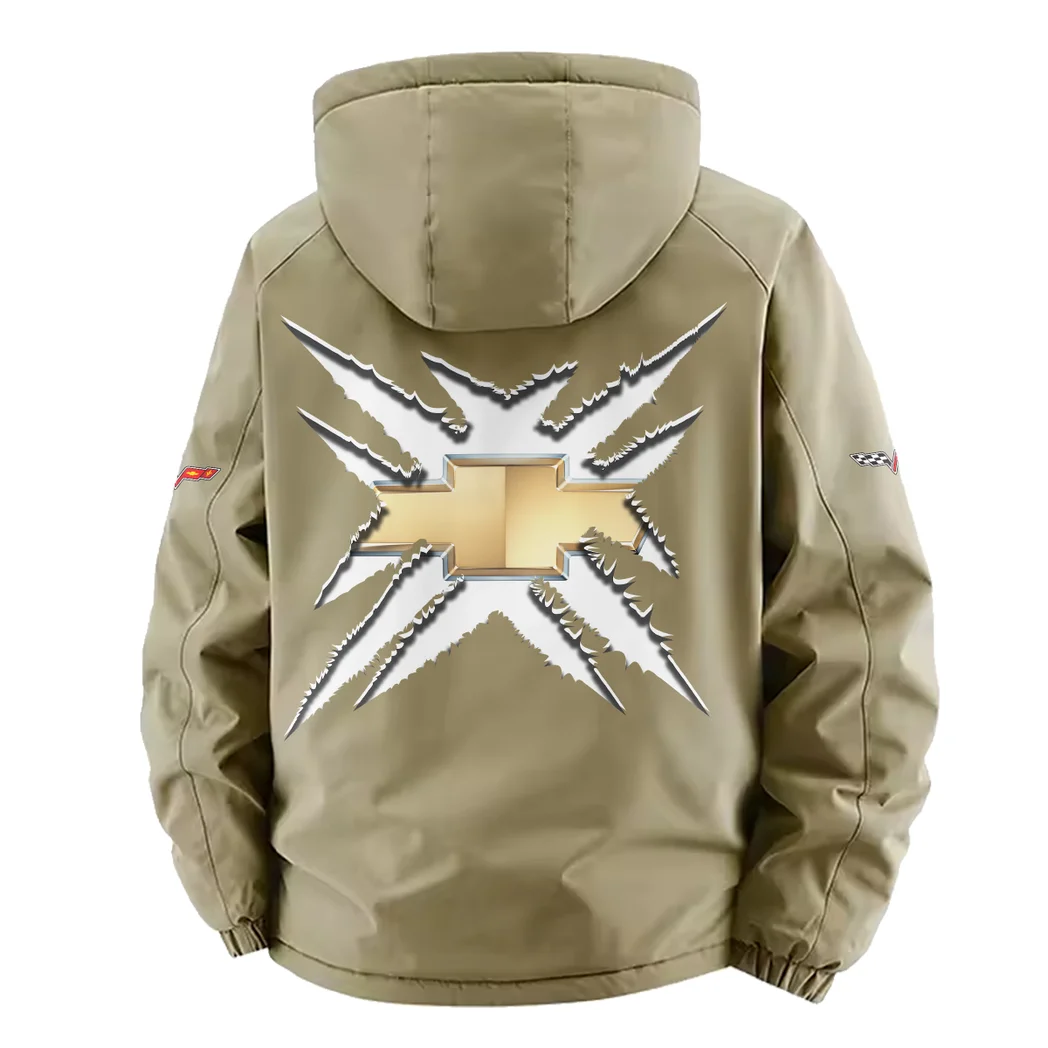 Roadster Fleece Windbreaker Jacket, Dynamic Trail Runner's Shell HVN1450CC - Khaki - Image 4