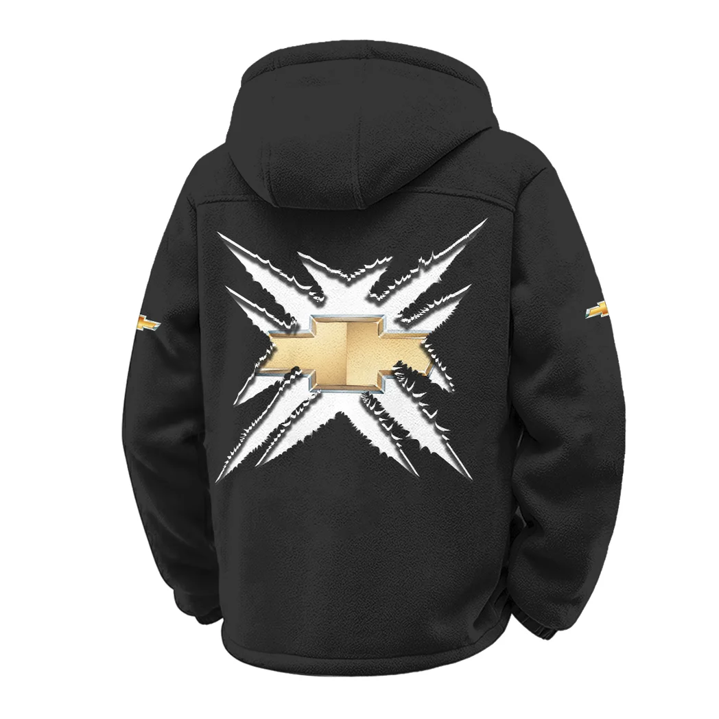 Performance Sedan Winter Fleece Jacket, Dynamic Winter Training Top HVN1450CE - Black - Image 3