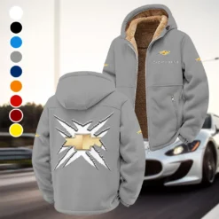 Performance Sedan Winter Fleece Jacket, Dynamic Winter Training Top HVN1450CE - Grey