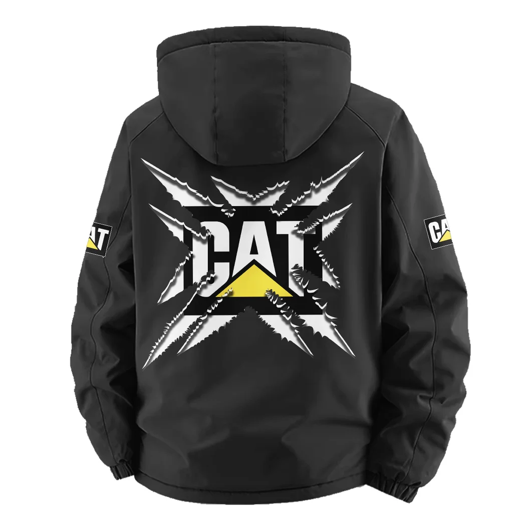Site Work Machine Fleece Windbreaker Jacket, Multi-Sport Weather Jacket HVN1450CI - Black - Image 4