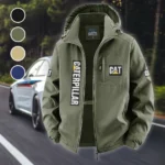 Site Work Machine Fleece Windbreaker Jacket, Multi-Sport Weather Jacket HVN1450CI - Green