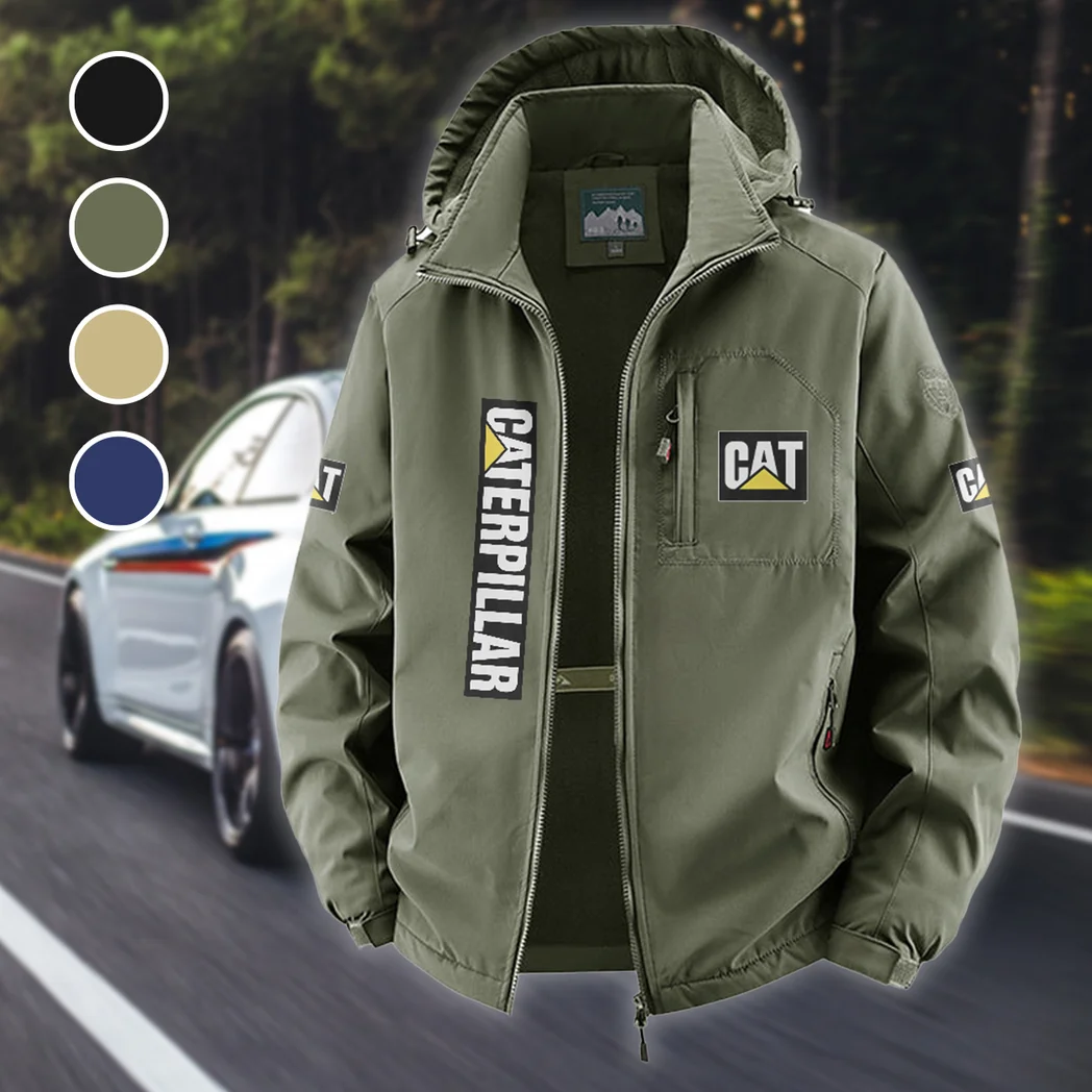 Site Work Machine Fleece Windbreaker Jacket, Multi-Sport Weather Jacket HVN1450CI - Green