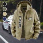Site Work Machine Fleece Windbreaker Jacket, Multi-Sport Weather Jacket HVN1450CI - Khaki