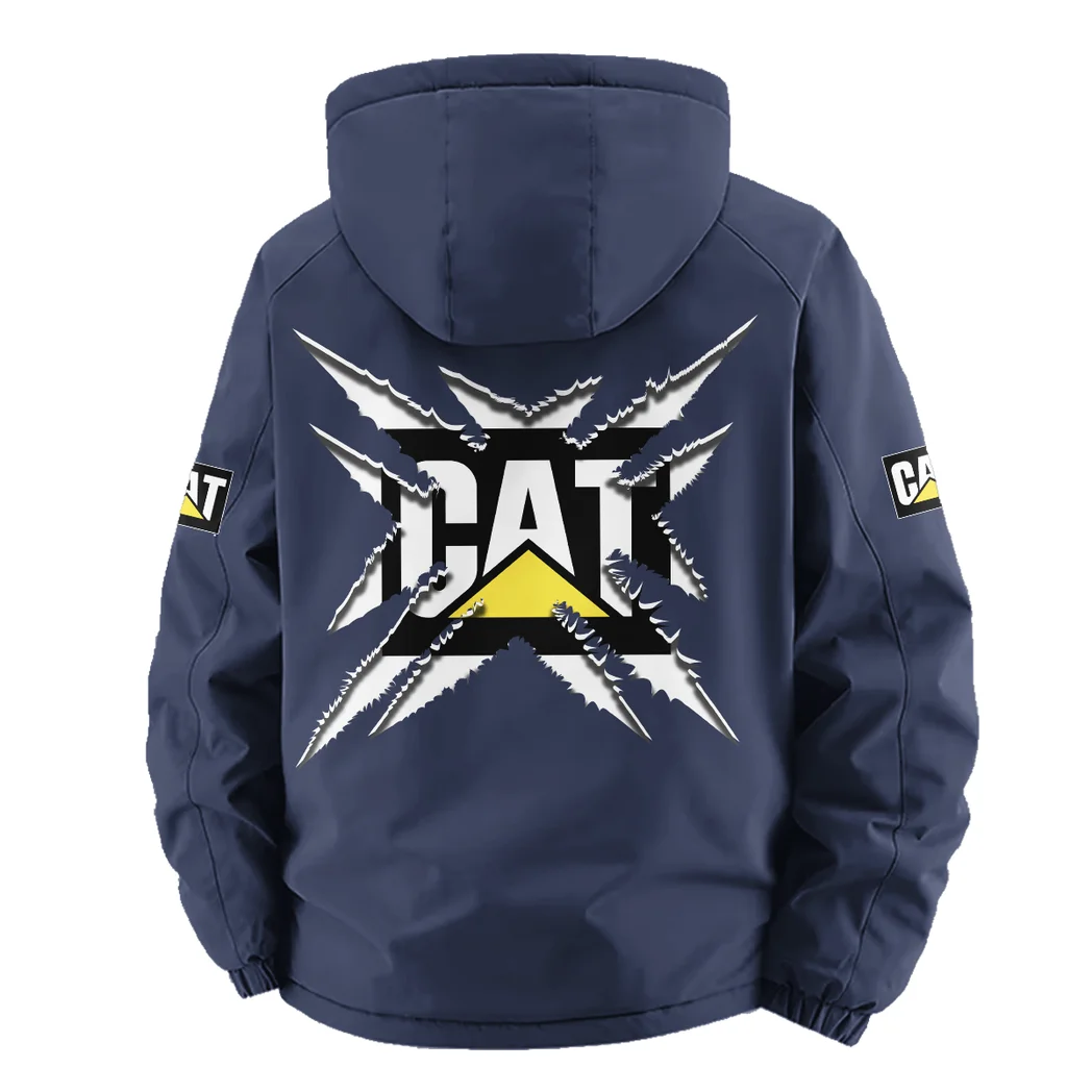 Site Work Machine Fleece Windbreaker Jacket, Multi-Sport Weather Jacket HVN1450CI - Navy - Image 4
