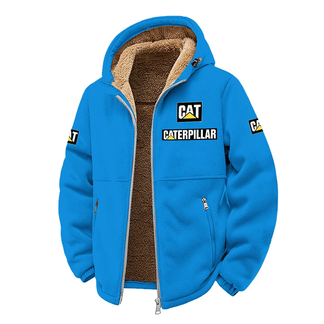 Site Work Machine Winter Fleece Jacket, Technical Mid-Layer Jacket HVN1450CI - Cyan - Image 2