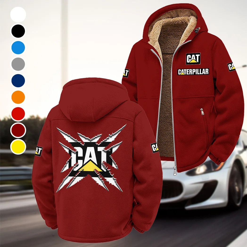 Site Work Machine Winter Fleece Jacket, Technical Mid-Layer Jacket HVN1450CI - Wine