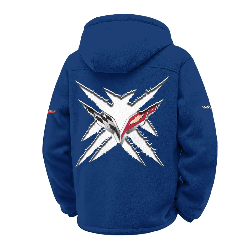 V8 Power Winter Fleece Jacket, Snow-Ready Active Fleece HVN1450CO - Navy - Image 3