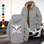 V8 Power Winter Fleece Jacket, Snow-Ready Active Fleece HVN1450CO - Grey