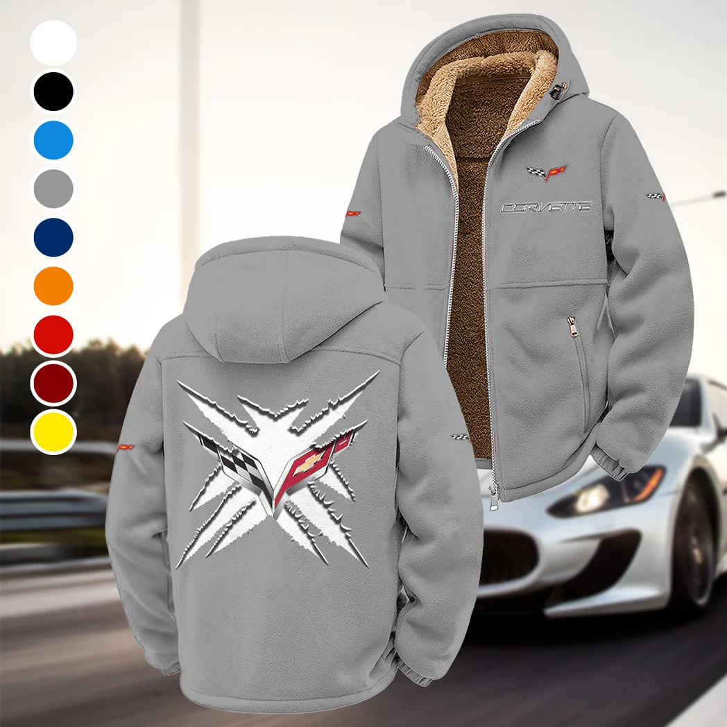 V8 Power Winter Fleece Jacket, Snow-Ready Active Fleece HVN1450CO - Grey