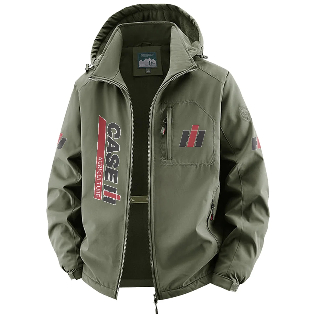 Harvest Vehicle Fleece Windbreaker Jacket, Expedition Wind Fleece HVN1450CS - Green - Image 2