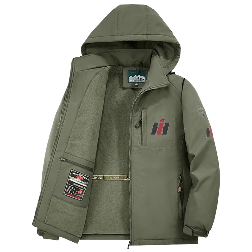 Harvest Vehicle Fleece Windbreaker Jacket, Expedition Wind Fleece HVN1450CS - Green - Image 3
