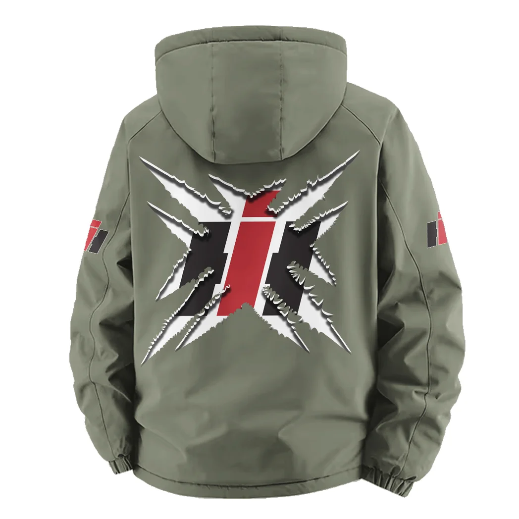Harvest Vehicle Fleece Windbreaker Jacket, Expedition Wind Fleece HVN1450CS - Green - Image 4