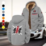 Harvest Vehicle Winter Fleece Jacket, Cold Weather Hiking Fleece HVN1450CS - Grey