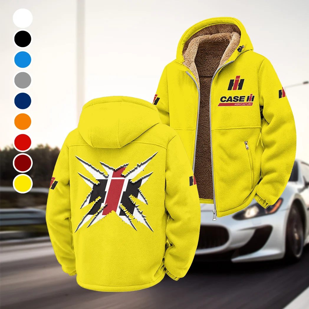 Harvest Vehicle Winter Fleece Jacket, Cold Weather Hiking Fleece HVN1450CS - Yellow