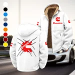 Titan Power Systems Winter Fleece Jacket, Cross-Training Thermal Zip HVN1450CU - White