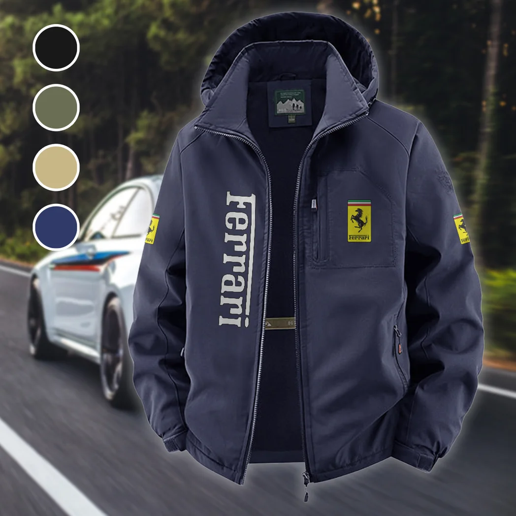 Luxury Speedster Fleece Windbreaker Jacket, Outdoor Activity Defense HVN1450FE - Navy