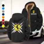 Luxury Speedster Winter Fleece Jacket, Winter Endurance Jacket HVN1450FE - Black