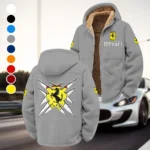 Luxury Speedster Winter Fleece Jacket, Winter Endurance Jacket HVN1450FE - Grey