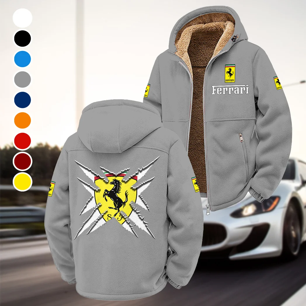 Luxury Speedster Winter Fleece Jacket, Winter Endurance Jacket HVN1450FE - Grey