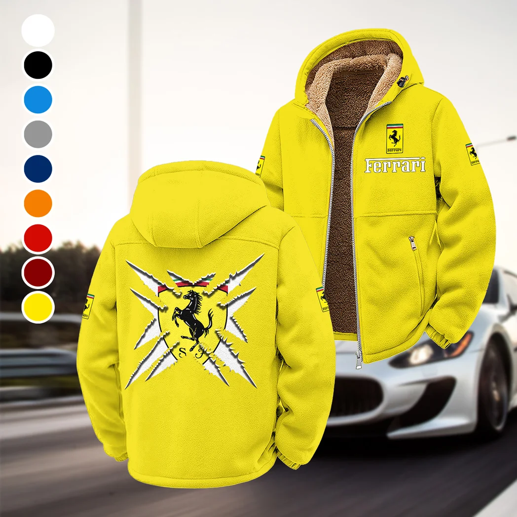 Luxury Speedster Winter Fleece Jacket, Winter Endurance Jacket HVN1450FE - Yellow