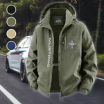 Performance Coupe Fleece Windbreaker Jacket, Cozy Fleece-Lined Windbreaker HVN1450FM - Green