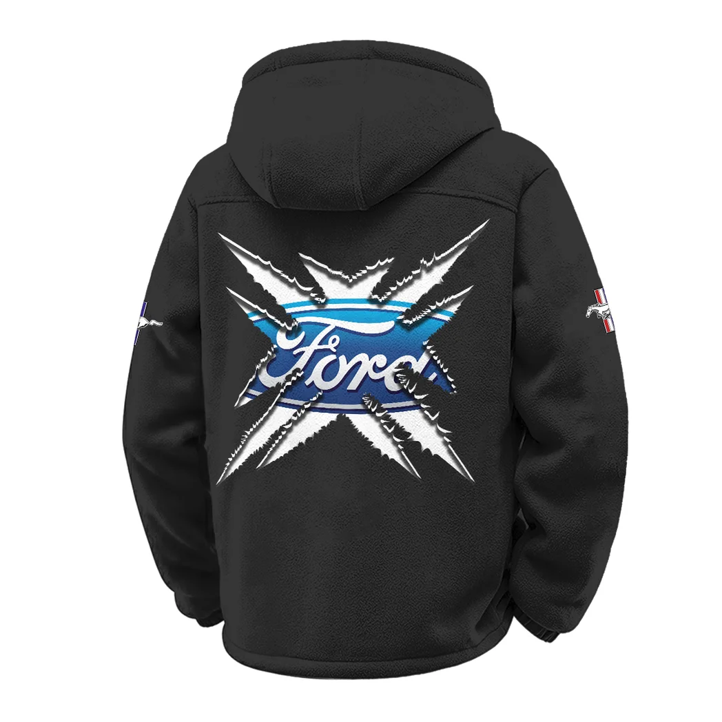 Performance Coupe Winter Fleece Jacket, Ultra-Soft Fleece Shell HVN1450FM - Black - Image 3