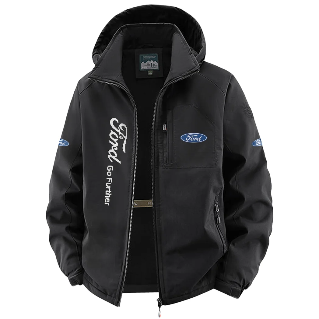 Pickup Legend Fleece Windbreaker Jacket, Soft-Shell Active Fleece HVN1450FO - Black - Image 2