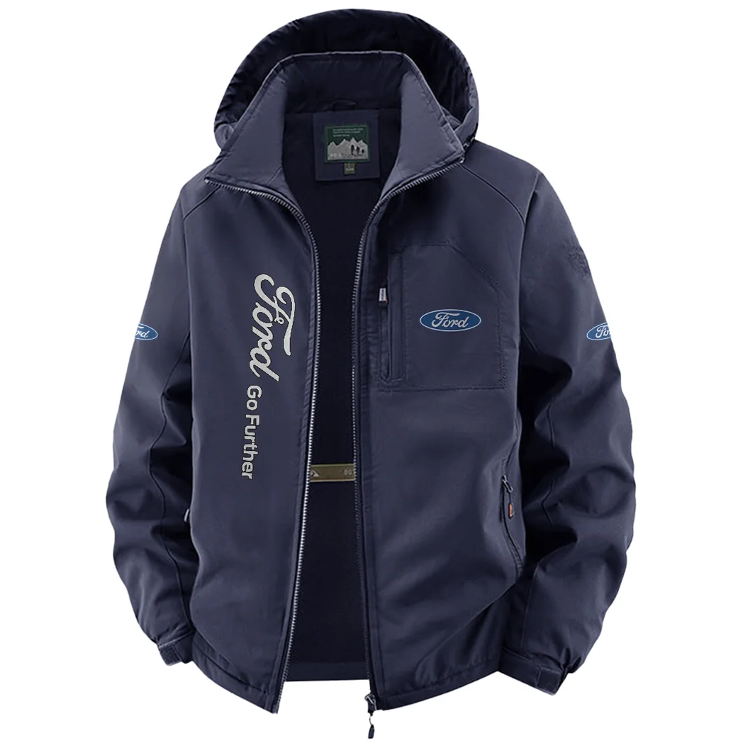 Pickup Legend Fleece Windbreaker Jacket, Soft-Shell Active Fleece HVN1450FO - Navy - Image 2