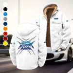 Pickup Legend Winter Fleece Jacket, Heavyweight Plush Fleece HVN1450FO - White