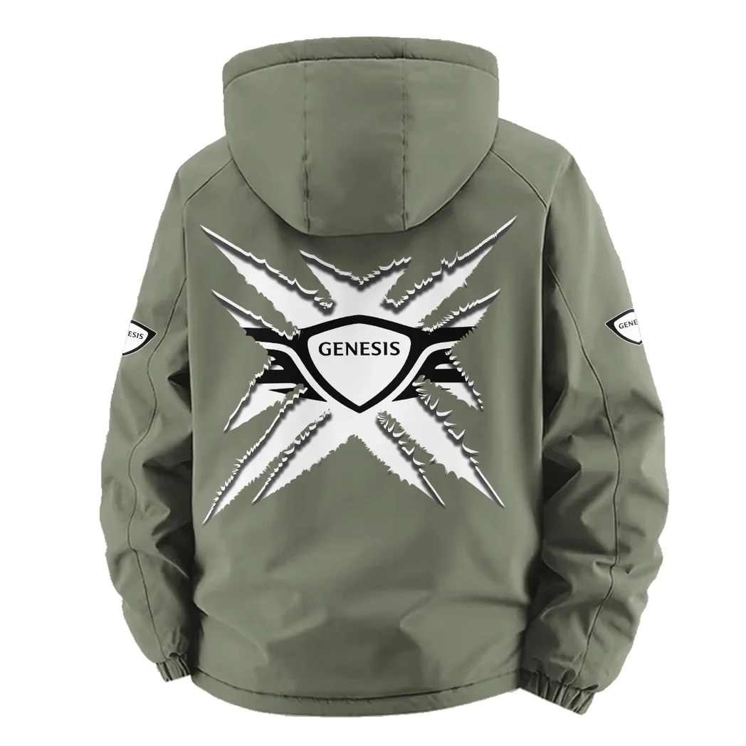 Elite Road Vehicle Fleece Windbreaker Jacket, Luxe Fleece Exterior HVN1450GE - Green - Image 4