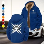 Elite Road Vehicle Winter Fleece Jacket, Luxe Microfleece Pullover HVN1450GE - Navy