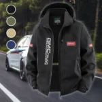 American Truck Fleece Windbreaker Jacket, Anti-Pill Wind-Blocking Fleece HVN1450GM - Black