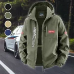 American Truck Fleece Windbreaker Jacket, Anti-Pill Wind-Blocking Fleece HVN1450GM - Green