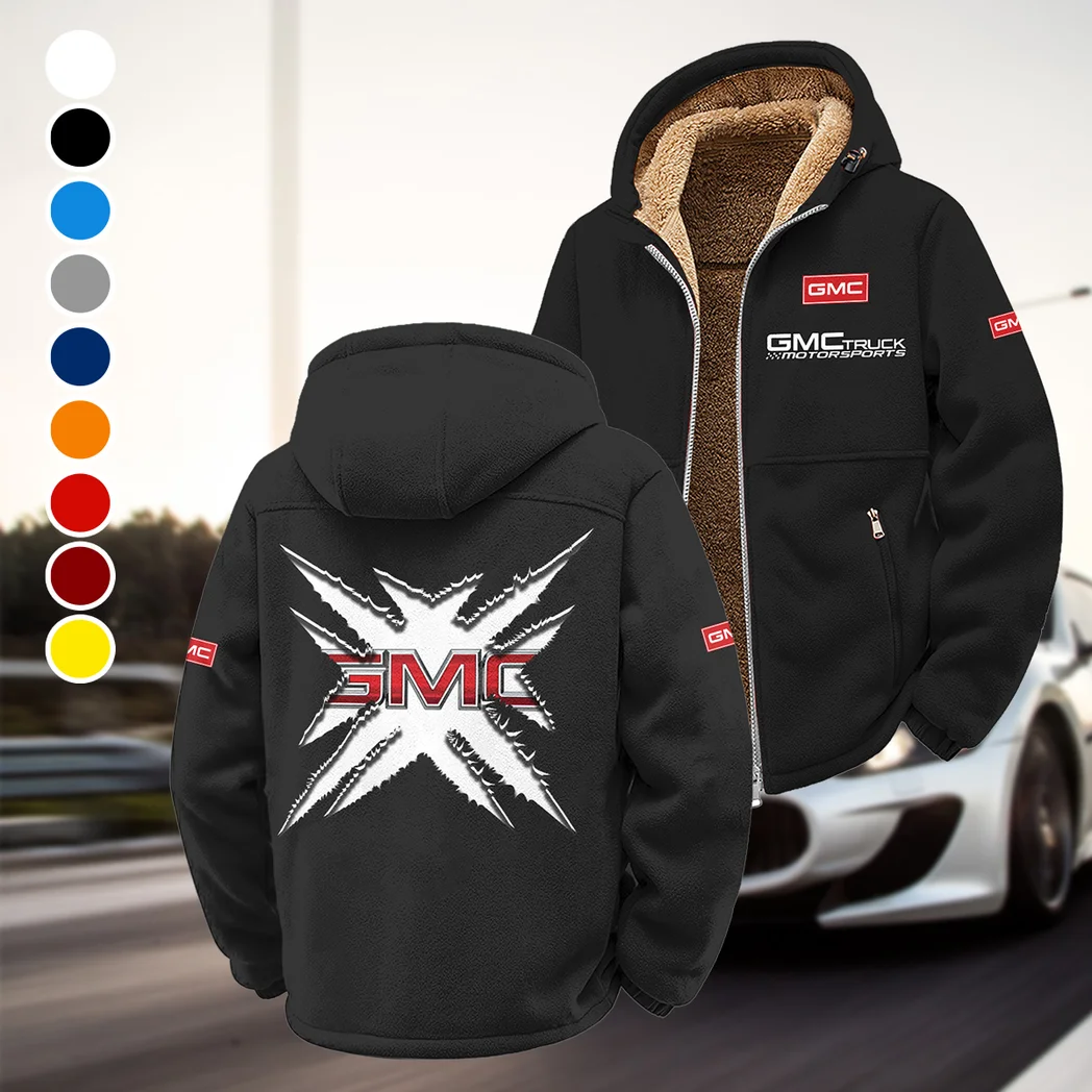 American Truck Winter Fleece Jacket, Anti-Pill Thermal Fleece HVN1450GM - Black