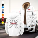 American Truck Winter Fleece Jacket, Anti-Pill Thermal Fleece HVN1450GM - White