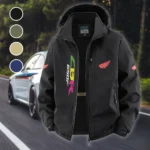 Everyday Drive Fleece Windbreaker Jacket, Midweight Thermal Windbreaker HVN1450HC - Black