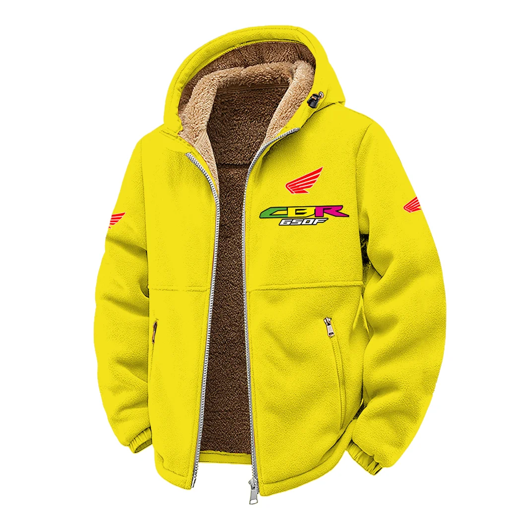 Everyday Drive Winter Fleece Jacket, High-Density Comfort Fleece HVN1450HC - Yellow - Image 2