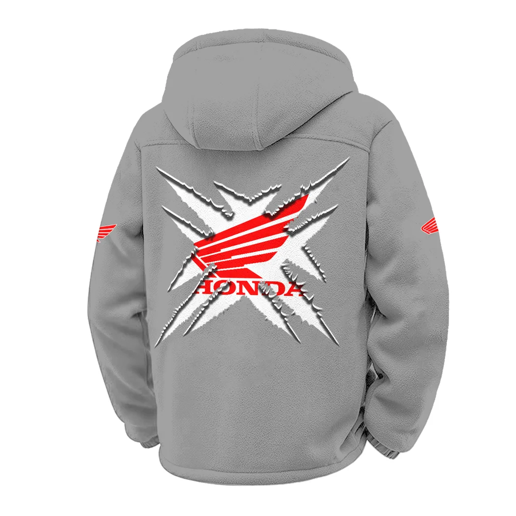 Everyday Drive Winter Fleece Jacket, High-Density Comfort Fleece HVN1450HC - Grey - Image 3