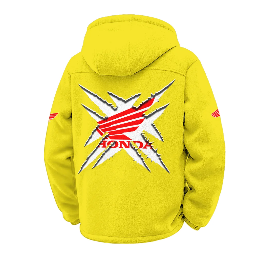 Everyday Drive Winter Fleece Jacket, High-Density Comfort Fleece HVN1450HC - Yellow - Image 3