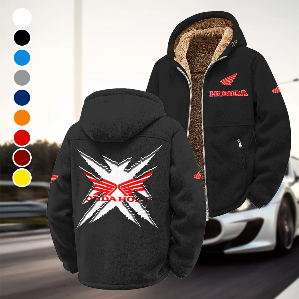 Scooter Winter Fleece Jacket, Premium Fleece Barrier HVN1450HM - Black