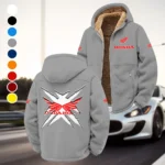 Scooter Winter Fleece Jacket, Premium Fleece Barrier HVN1450HM - Grey