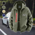 SUV Fleece Windbreaker Jacket, Cross-Training Wind Shell HVN1450HO - Green